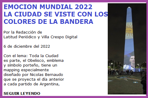 OBELISCO CELESTE Y BLANCO